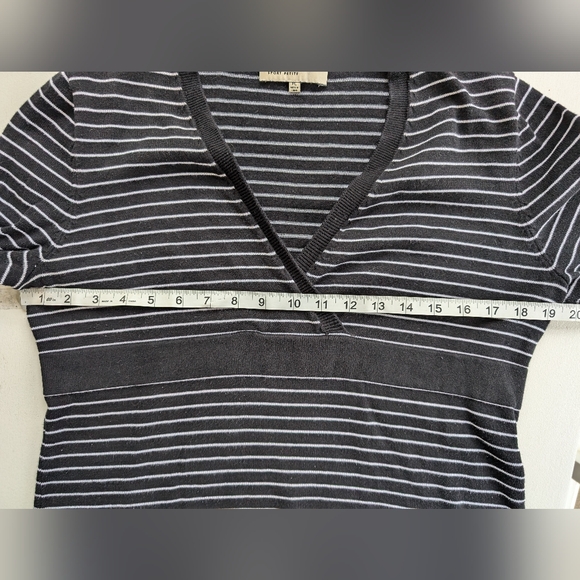 Jones New York cotton knit sweater size petite large - Picture 2 of 8